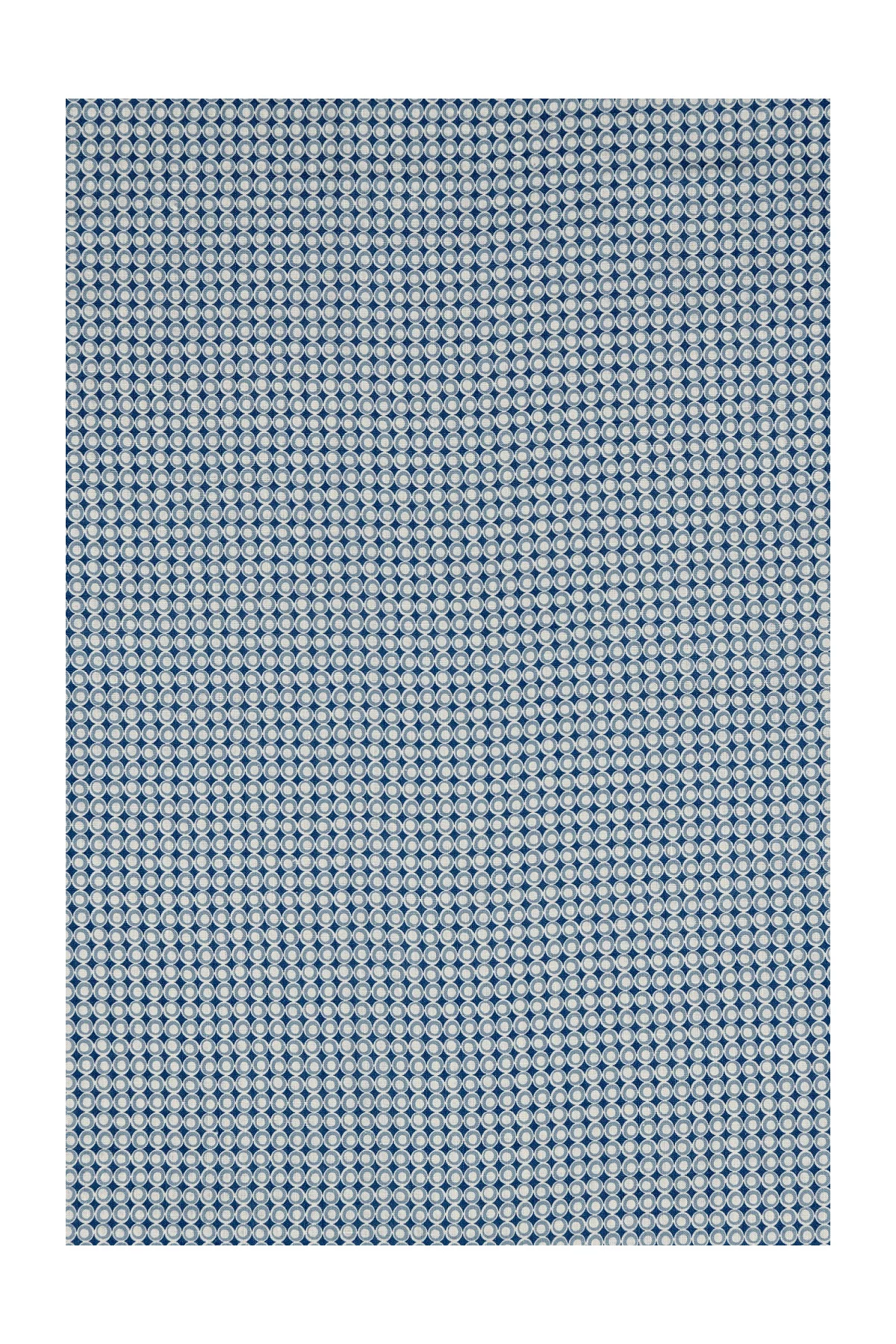 Lin Léger - Imprimé BLUE CHAIN - 3m
