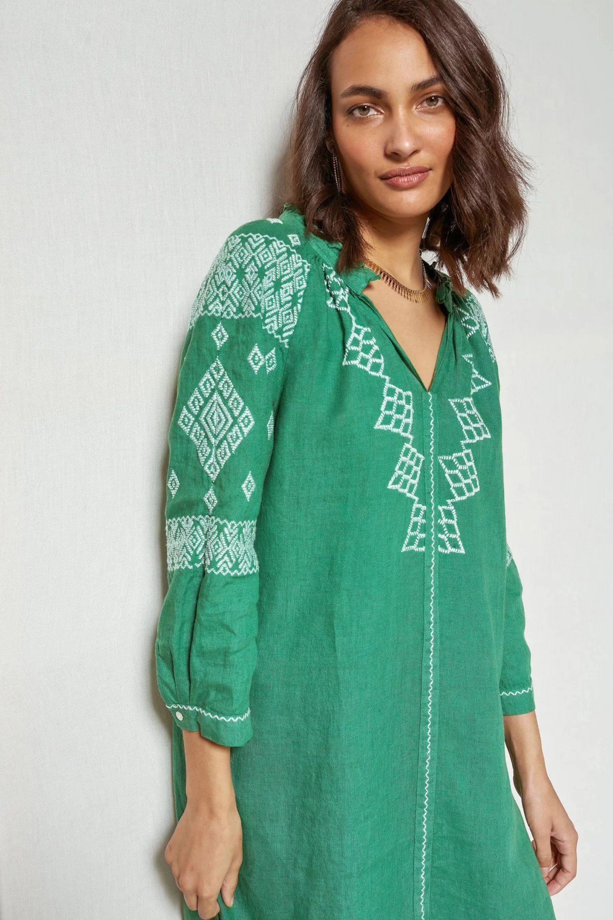 Robe tunique MARION - Jade